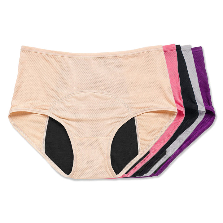 Comfy & Discreet Leakproof Underwear Heavy Absorbency (3+2 FREE)